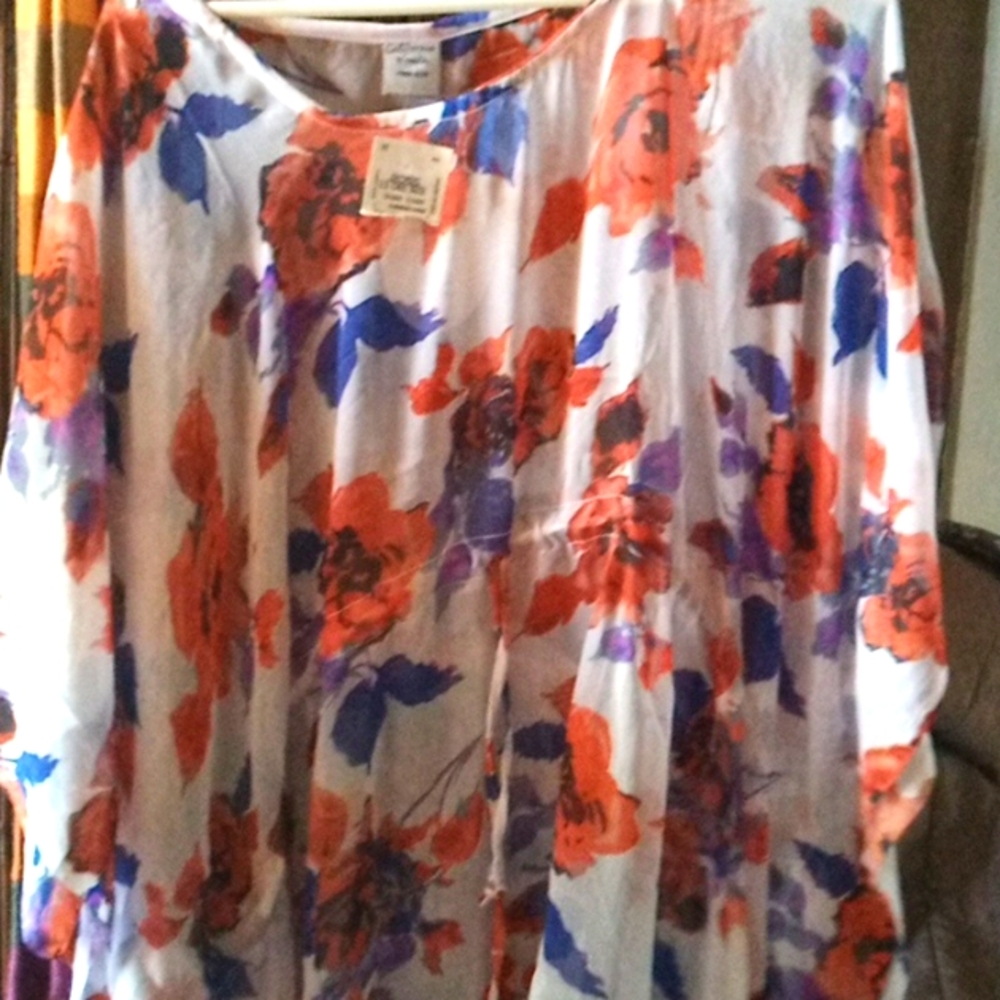 Swim wear cover up or a top. However you want to style it